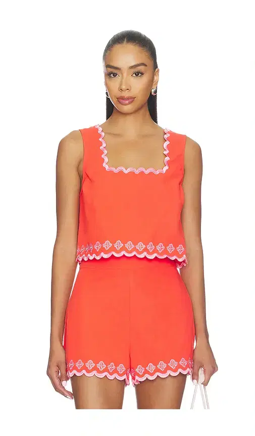 MINKPINK Amaya Embroidered Top