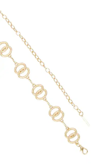 Epifene Double Circle Link Chain Belt | Thumbnail 3