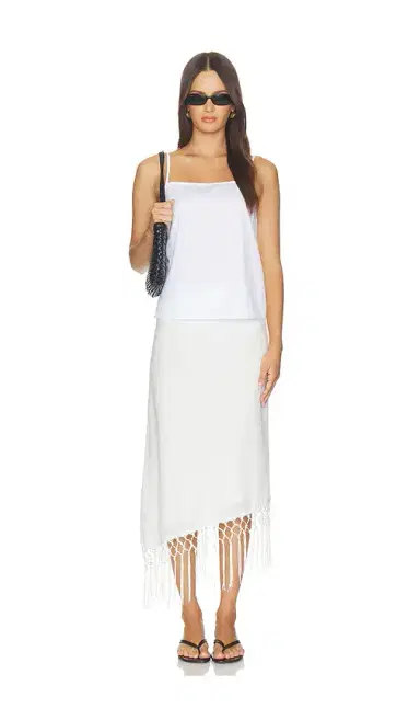 SNDYS Cascade Midi Skirt | Thumbnail 5