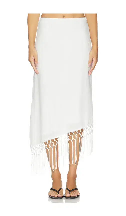 Cascade Midi Skirt