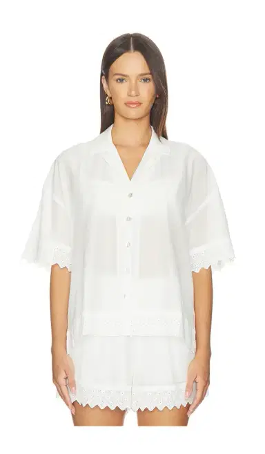 Pistola Maliah Silk Blend Camp Shirt | Thumbnail 2 Pistola Maliah Silk Blend Camp Shirt | Thumbnail 2