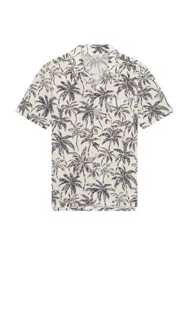 Faherty Short Sleeve Cabana Towel Terry Shirt | Thumbnail 4 Faherty Short Sleeve Cabana Towel Terry Shirt | Thumbnail 4