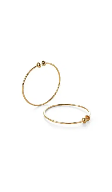 Jenny Bird Medium Icon Hoops | Thumbnail 3