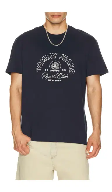 Tommy Jeans Crest Club Tee | Thumbnail 1
