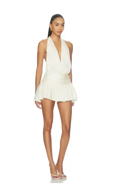 MORE TO COME Tulsi Halter Mini Dress | Thumbnail 2