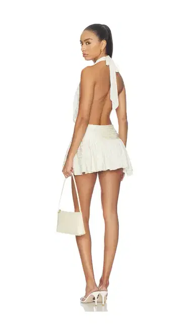 MORE TO COME Tulsi Halter Mini Dress | Thumbnail 3