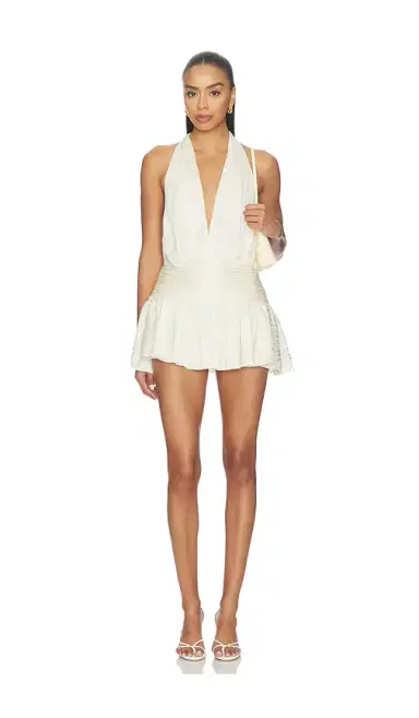 MORE TO COME Tulsi Halter Mini Dress | Thumbnail 1