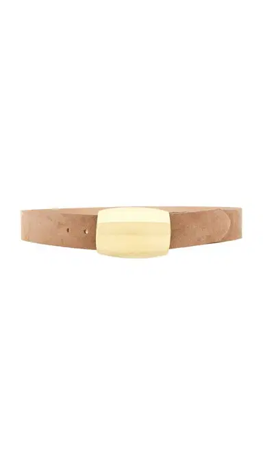 L'Agence Milou Domed Suede Belt | Thumbnail 1 L'Agence Milou Domed Suede Belt | Thumbnail 1