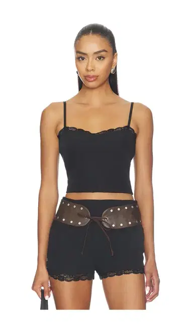 BY.DYLN Onyx Corset Top | Thumbnail 1