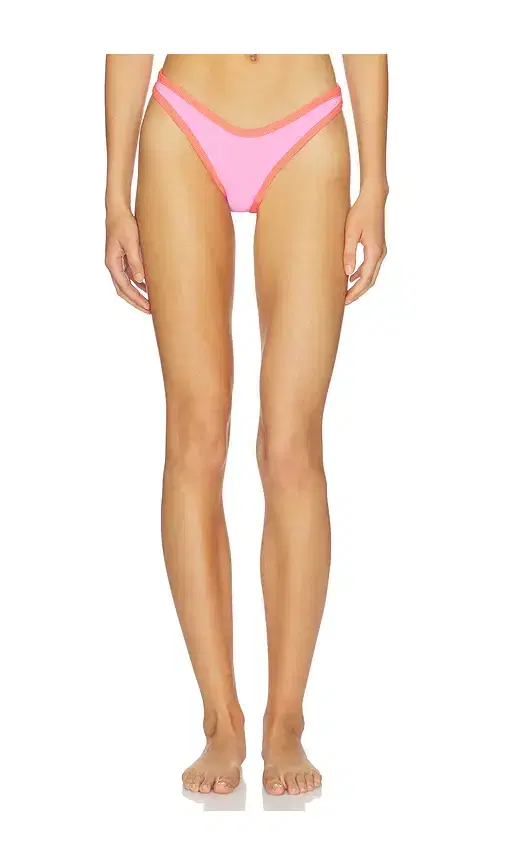 POST SWIM Ashley Contrast Bikini Bottom