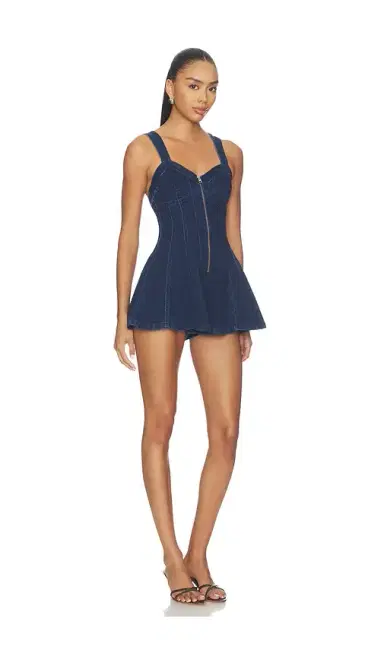Free People X We The Free Delancey Flare Romper | Thumbnail 2 Free People X We The Free Delancey Flare Romper | Thumbnail 2