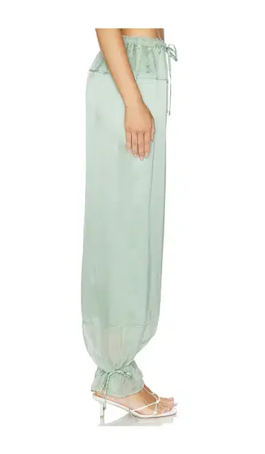 Ulla Johnson Camile Silk Cinched Pant | Thumbnail 3