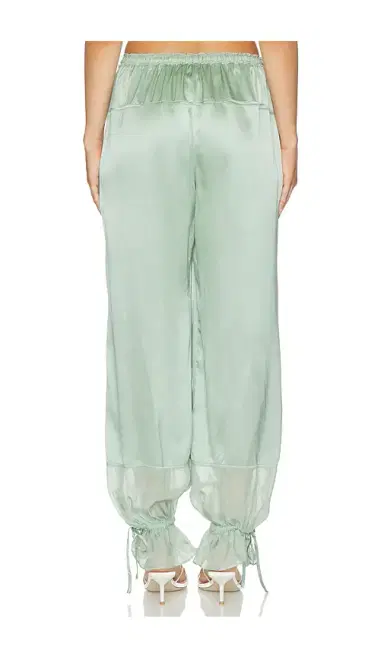 Ulla Johnson Camile Silk Cinched Pant | Thumbnail 4