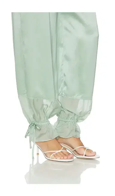 Ulla Johnson Camile Silk Cinched Pant | Thumbnail 6
