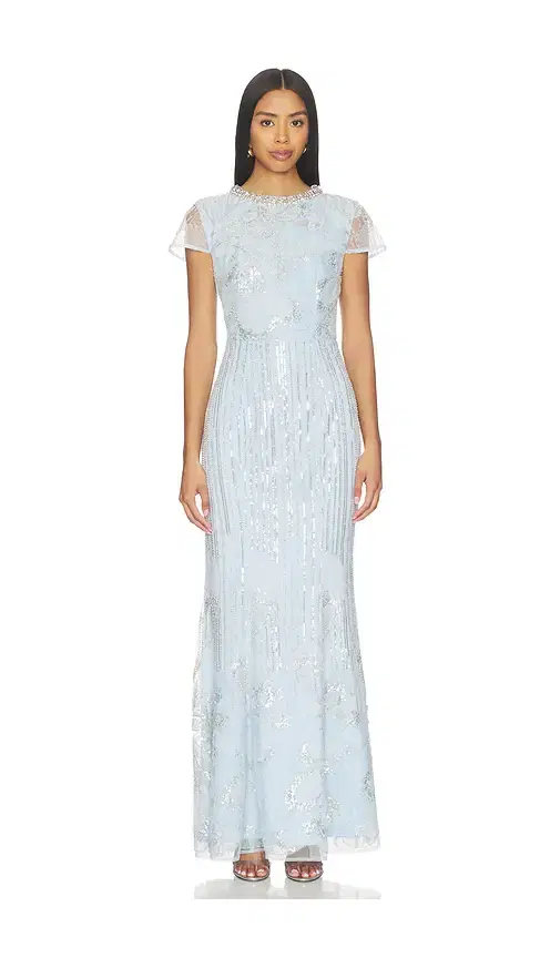 ELLIATT Anabelle Cap Sleeve Gown