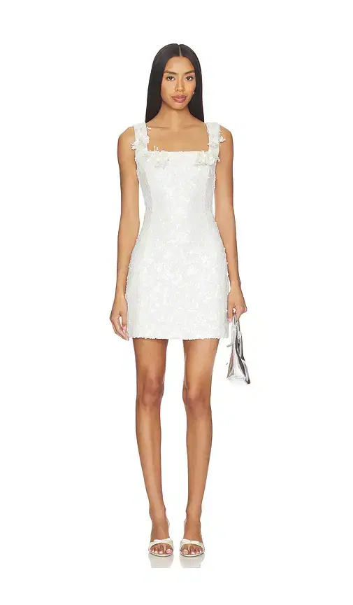 ELLIATT Alessia Square Neck Mini Dress