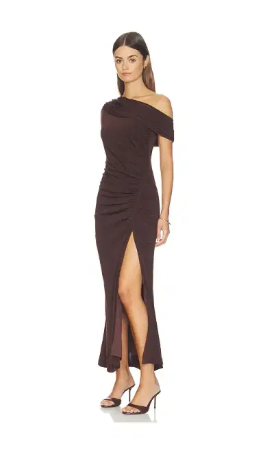 Elliatt Simone One Shoulder Maxi Dress | Thumbnail 3