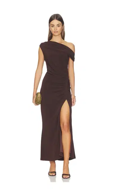 Elliatt Simone One Shoulder Maxi Dress | Thumbnail 1