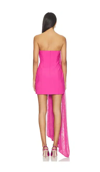 Elliatt Chantal Asymmetrical Mini Dress | Thumbnail 3