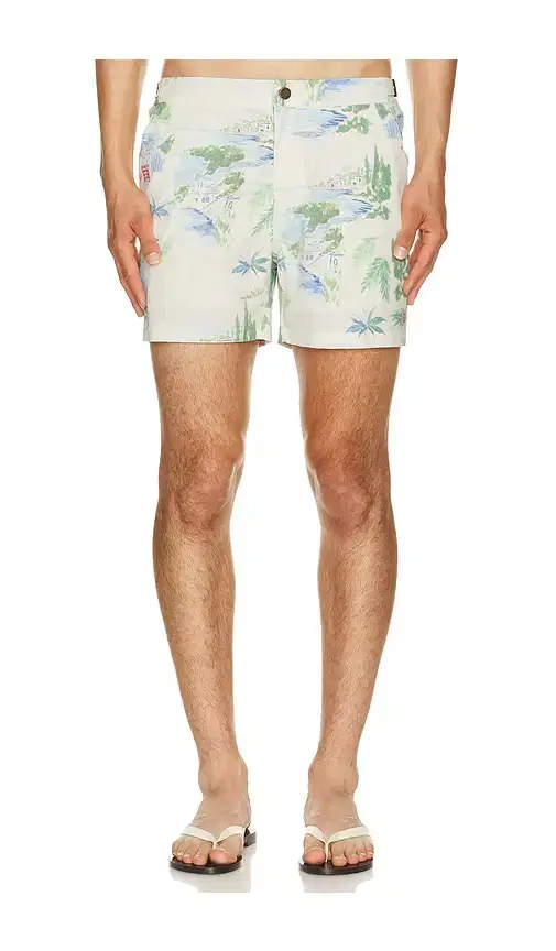 Marine Layer Tailored 5 Swim Trunk