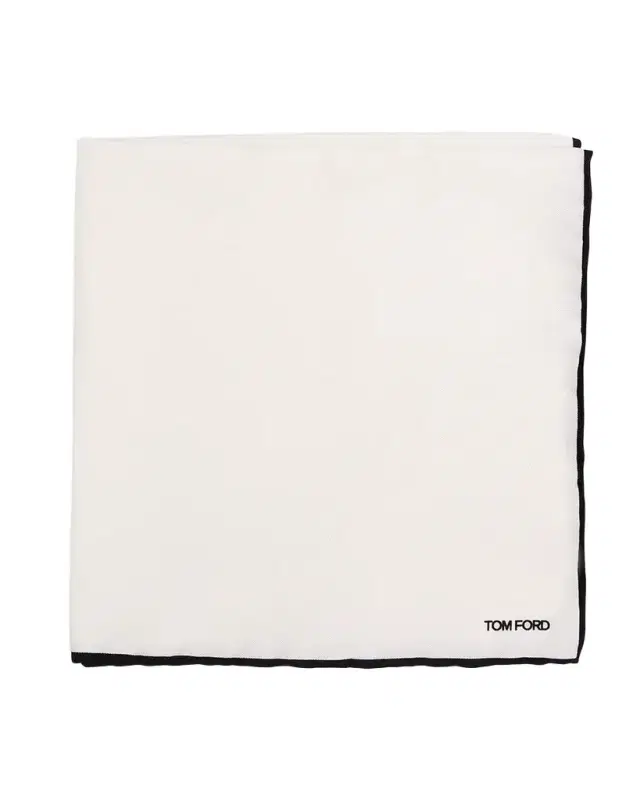 Men's Solid Classic Silk Pocket Square