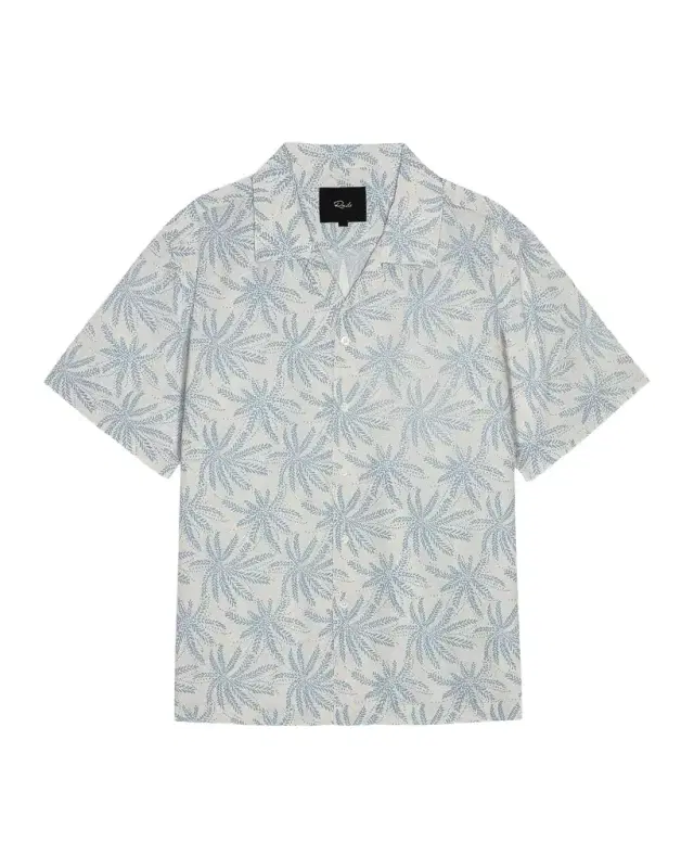 Rails Men 's Rhodes Palms Short-Sleeve Camp Shirt