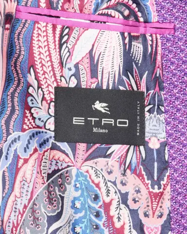 Etro Men's Camo Knit Jacket | Thumbnail 6