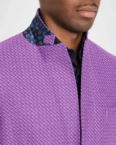 Etro Men's Camo Knit Jacket | Thumbnail 7
