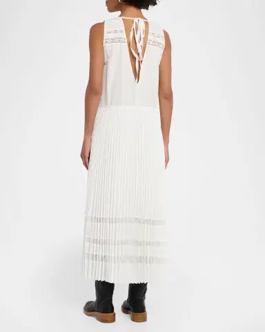 3.1 Phillip Lim Pleated A-Line Midi Dress | Thumbnail 3 3.1 Phillip Lim Pleated A-Line Midi Dress | Thumbnail 3