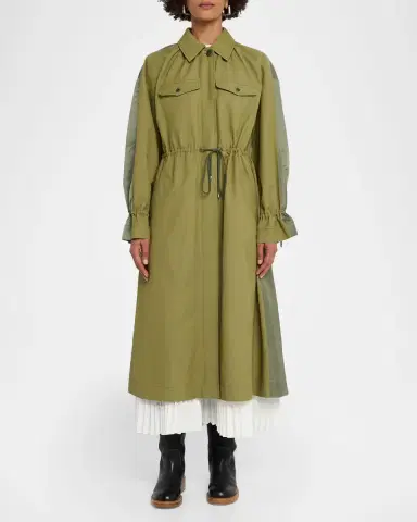3.1 Phillip Lim Combo Blouson Trench Coat | Thumbnail 2
