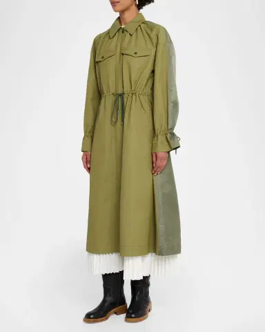 3.1 Phillip Lim Combo Blouson Trench Coat | Thumbnail 4