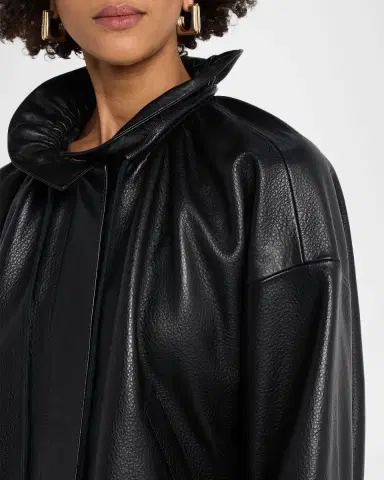 3.1 Phillip Lim Cinched Leather Jacket | Thumbnail 5
