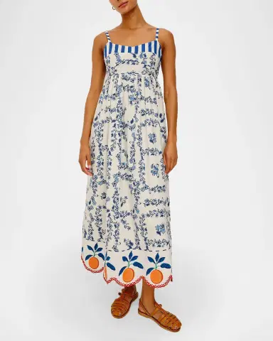 Rails Lexie Printed Cotton Midi Dress | Thumbnail 2