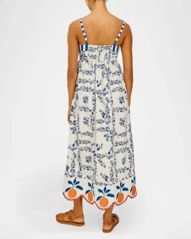 Rails Lexie Printed Cotton Midi Dress | Thumbnail 3