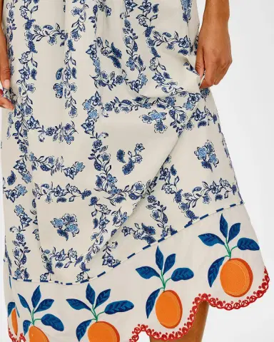 Rails Lexie Printed Cotton Midi Dress | Thumbnail 5