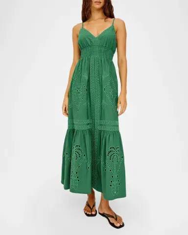 RAILS Blair Embroidered Cotton Maxi Dress | Thumbnail 2 RAILS Blair Embroidered Cotton Maxi Dress | Thumbnail 2