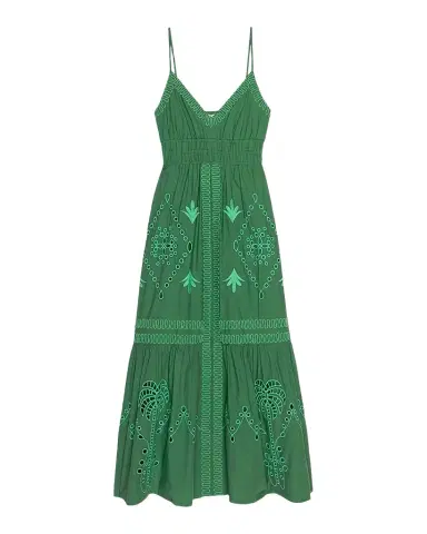 RAILS Blair Embroidered Cotton Maxi Dress | Thumbnail 1 RAILS Blair Embroidered Cotton Maxi Dress | Thumbnail 1