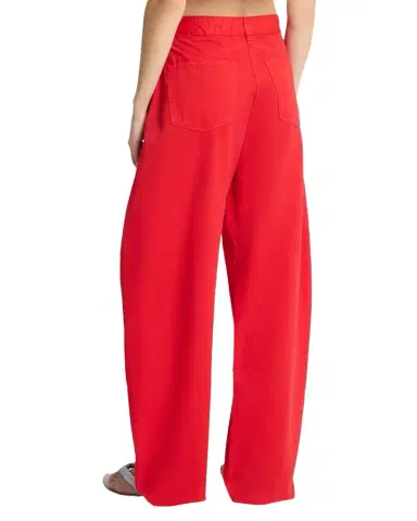 Alaïa Tinted Denim Barrel-Leg Pants | Thumbnail 1 Alaïa Tinted Denim Barrel-Leg Pants | Thumbnail 1