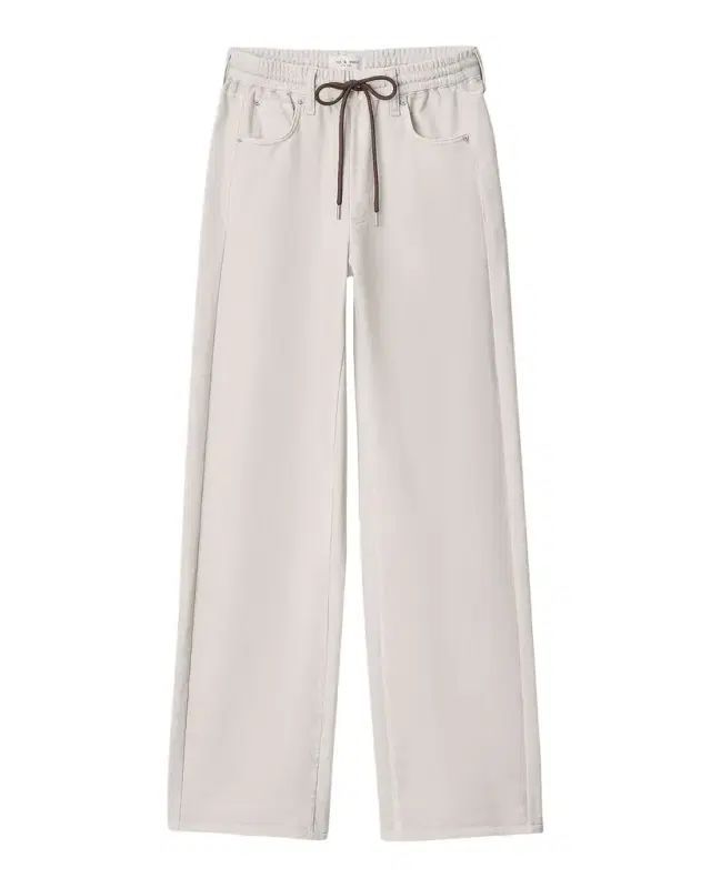 rb Miramar Terry Drawstring Wide-Leg Jeans