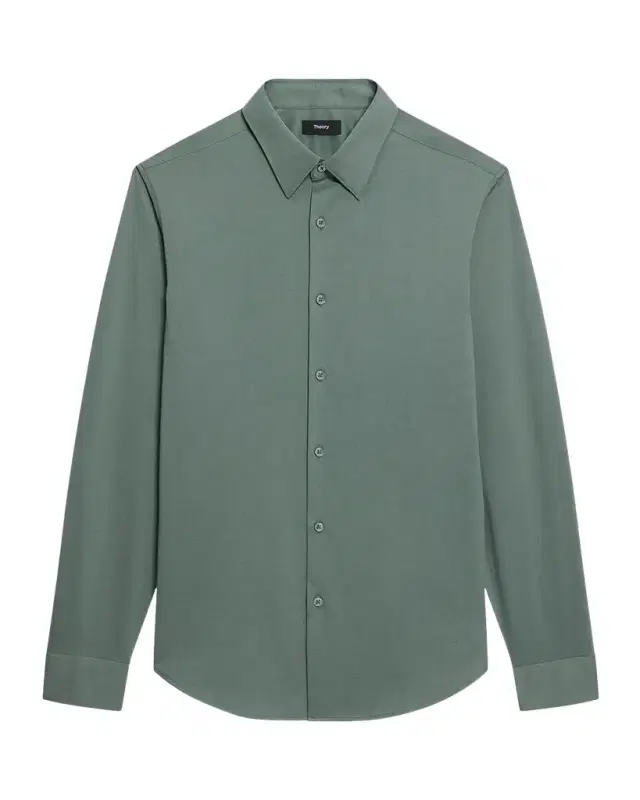 Theory Men 's Sylvain Shirt in Structure Knit
