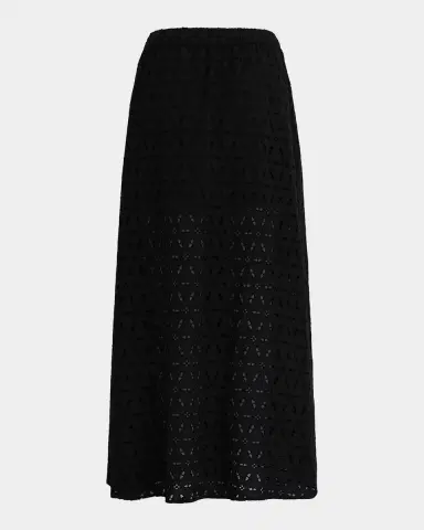 Favorite Daughter The Pretty Please Cotton Eyelet Maxi Skirt | Thumbnail 5 Favorite Daughter The Pretty Please Cotton Eyelet Maxi Skirt | Thumbnail 5