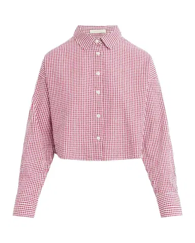 Favorite Daughter The Crop Ex-Boyfriend Gingham Shirt | Thumbnail 1 Favorite Daughter The Crop Ex-Boyfriend Gingham Shirt | Thumbnail 1