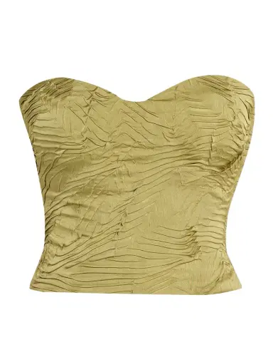 Ulla Johnson Heleen Satin Strapless Crop Top | Thumbnail 1 Ulla Johnson Heleen Satin Strapless Crop Top | Thumbnail 1