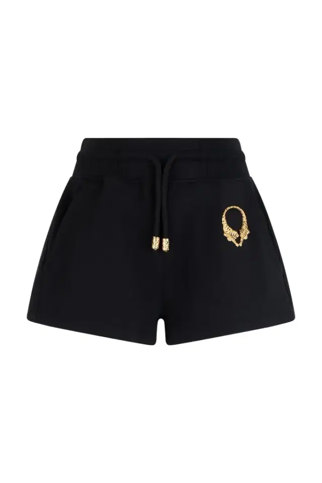Roberto Cavalli Black Roar Shorts