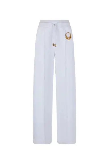 Roberto Cavalli White Roar Trousers | Thumbnail 1 Roberto Cavalli White Roar Trousers | Thumbnail 1