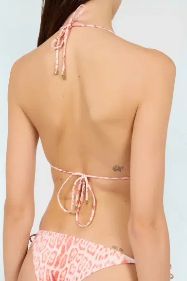 Roberto Cavalli Jaguar Pink Print Bikini Bottom | Thumbnail 5