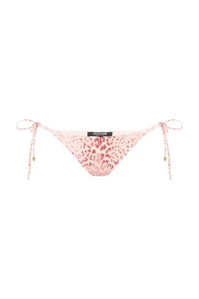Jaguar Pink Print Bikini Bottom