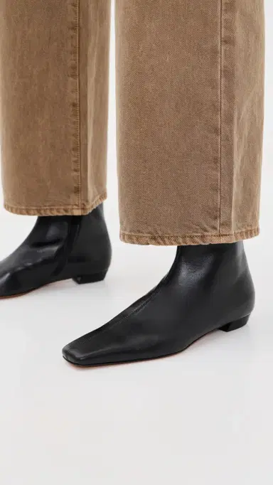 Proenza Schouler Trap Flat Ankle Boots | Thumbnail 3 Proenza Schouler Trap Flat Ankle Boots | Thumbnail 3