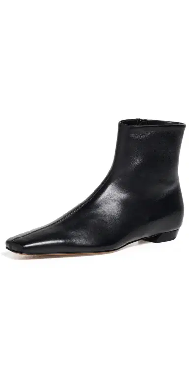 Proenza Schouler Trap Flat Ankle Boots | Thumbnail 1 Proenza Schouler Trap Flat Ankle Boots | Thumbnail 1