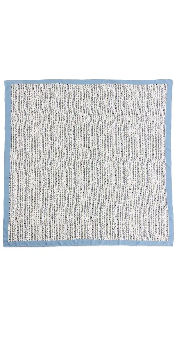 Altuzarra Bluebell Silk Scarf Vapor Bluebell One Size